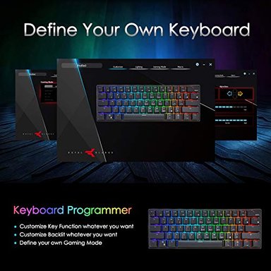 TECLADO RK ROYAL KLUDGE COLOR NEGRO ILUMINACIÓN - 5
