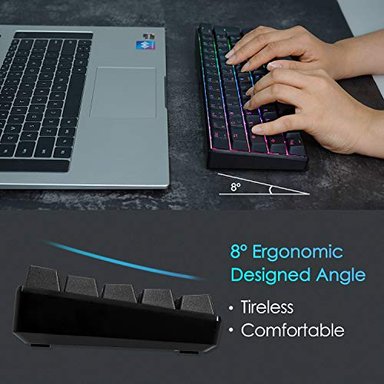 TECLADO RK ROYAL KLUDGE COLOR NEGRO ILUMINACIÓN - 6