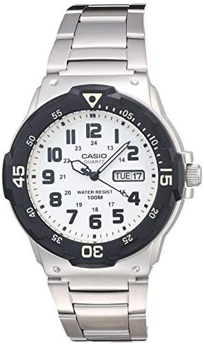 RELOJ CASIO HOMBRE CORREA PLATEADO 238 MRW-200HD-7BVCF ACERO INOXIDABLE CUARZO