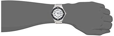 RELOJ CASIO HOMBRE CORREA PLATEADO 238 MRW-200HD-7BVCF ACERO INOXIDABLE CUARZO - 2