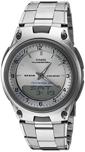 RELOJ CASIO HOMBRE DEPORTIVO AW80D-7A CRONÓGRAFO 10 AÑOS