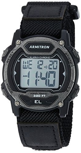 RELOJ ARMITRON UNISEX DIGITAL SPORT 45 7004 CRONÓGRAFO NEGRO