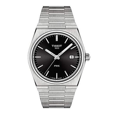 RELOJ TISSOT HOMBRE PRX 316L CAJA VESTIDO GRIS T1374101105100 ACERO INOXIDABLE