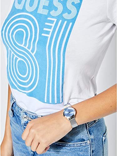RELOJ GUESS MUJER CORREA PLATEADO ACERO INOXIDABLE CUARZO - 2