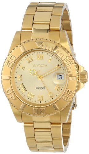 RELOJ INVICTA MUJER 14321 DORADO 1.575IN ACERO INOXIDABLE CUARZO