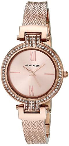 ANNE KLEIN JUEGO DE RELOJ PULSERA Y PULSERAS PARA MUJER CON CRISTALES DE SWAROVSKI AK/3584 - 4
