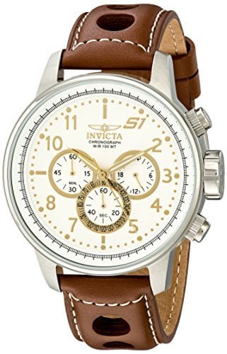RELOJ INVICTA HOMBRE 16010 RALLY S1 CORREA PIEL ACERO INOXIDABLE