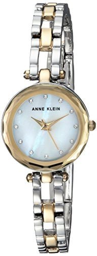 RELOJ ANNE KLEIN MUJER CRISTALES SWAROVSKI PLATA