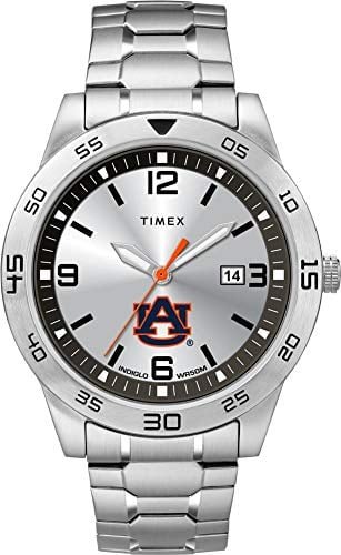 RELOJ TIMEX HOMBRE AUBURN UNIVERSITY TIGERS PLATA ACERO