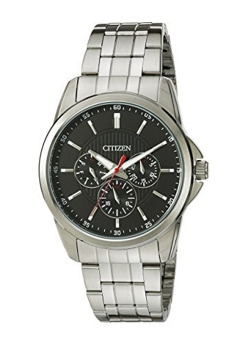 RELOJ CITIZEN HOMBRE AG8340-58E CLÁSICO PLATEADO ACERO INOXIDABLE CUARZO