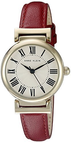 RELOJ ANNE KLEIN MUJER AK 2246CRRD DORADO ROJO CUERO