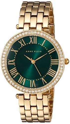RELOJ ANNE KLEIN MUJER AK 2230GNGB LA SWAROVSKI CRYSTAL ACENTOS GOLD-TONE DORADO