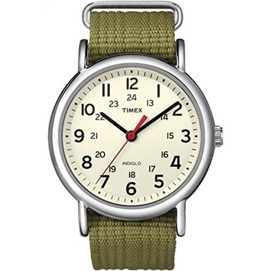 RELOJ TIMEX UNISEX T2N651 WEEKENDER 1.496IN VERDE