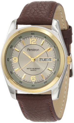 RELOJ ARMITRON HOMBRE 20 1925GYBN REDONDO CORREA MARRÓN DOS TONOS CUERO