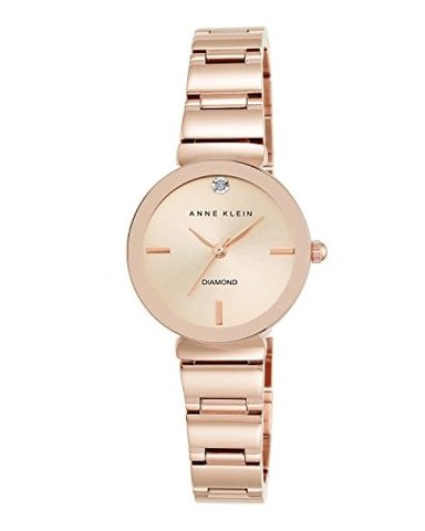 RELOJ ANNE KLEIN MUJER DOR DIAMANTE AUTÉNTICO