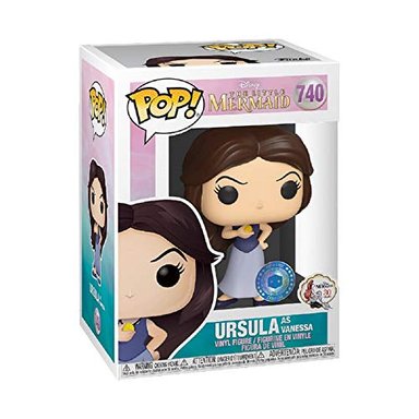 FIGURA FUNKO POP! THE LITTLE MERMAID URSULA AS VANESSA EXCLUSIVA DE VINILO