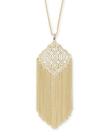 KENDRA SCOTT KINGSTON COLLAR LARGO CON FLECOS PARA MUJER EN FILIGRANA JOYERÍA DE MODA