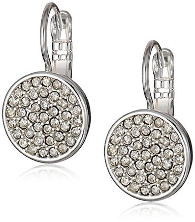 ARETES ANNE KLEIN CRYSTAL PAVE FORMA DE GOTA