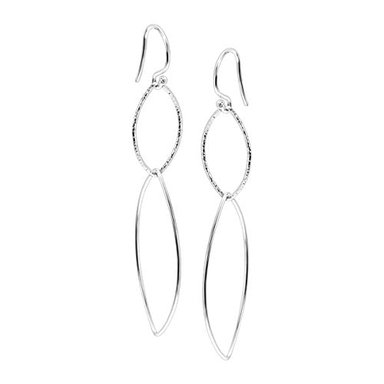 ARETES SILPADA W3491 PLATA DE LEY COLGANTES - 2