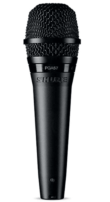 MICRÓFONO DE INSTRUMENTO DINÁMICO SHURE PGA57-LC CARDIOIDE | MULTICOLOR
