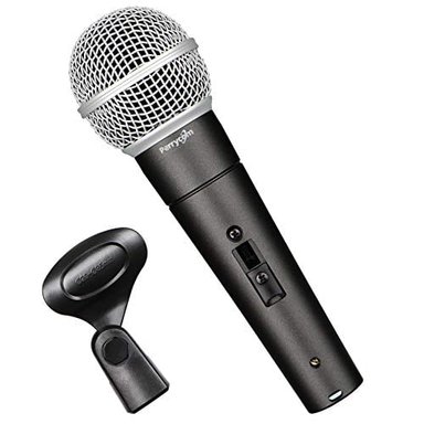 MICRÓFONO GLOBAL SHOPEX VOCAL DINÁMICO PROFESIONAL PERRYCOM DINÁMICO UNIDIRECCIONAL DINÁMICO XLR METAL MANO