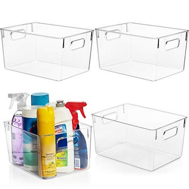CONTENEDORES GLOBAL SHOPEX MULTICOLOR CLEARSPACE PERFECTO ORGANIZAR LA COCINA O ALMACENAMIENTO DESPENSA ORGANIZADOR