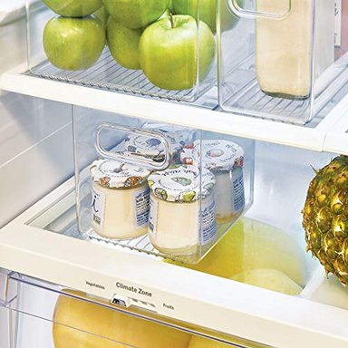 ORGANIZADOR GLOBAL SHOPEX COCINA DESPENSA Y GABINETE ALMACENAMIENTO Y RECIPIENTE INTERDESIGN TRANSPARENTE 1 UNIDAD M - 3