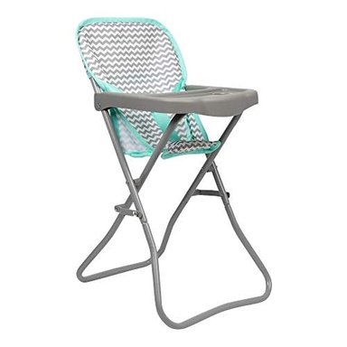 SILLA ALTA ADORA 21962 CON DISEÑO DE ZIGZAG GÉNERO NEUTRO 205 ALTO PUEDE ACOMODAR HASTA 16 MUÑECAS