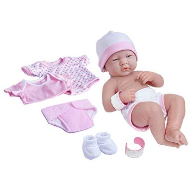 NEWBORN NURSERY SET DE REGALO DE 8 PIEZAS DE AJUAR DE MUÑECO BEBÉ