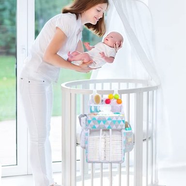 ORGANIZADOR DE PAÑALES PARA CUNA APILADOR DE PAÑALES PARA CAMBIADOR JUEGO O PARED - ORGANIZADOR DE PAÑALES PARA CAMBIAR