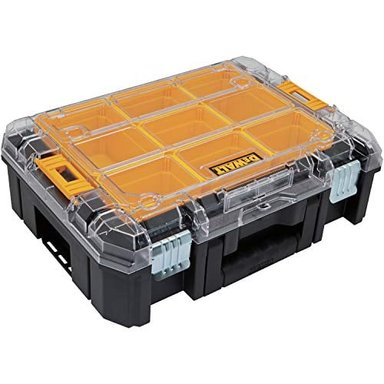 ORGANIZADOR GLOBAL SHOPEX DEWALT DWST17805 TSTAK V CON TAPA TRANSPARENTE