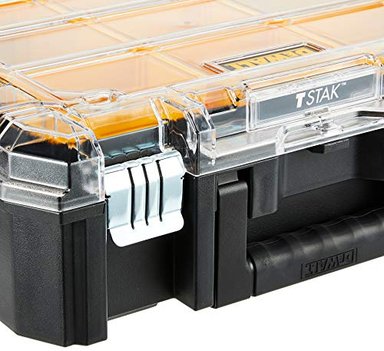 ORGANIZADOR GLOBAL SHOPEX DEWALT DWST17805 TSTAK V CON TAPA TRANSPARENTE - 2