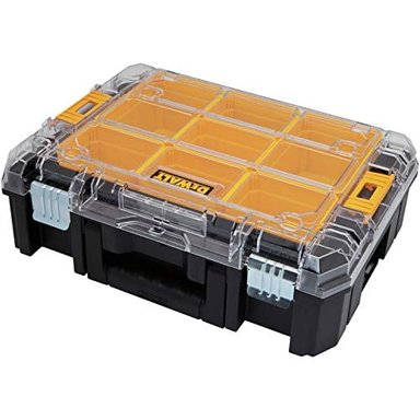 ORGANIZADOR GLOBAL SHOPEX DEWALT DWST17805 TSTAK V CON TAPA TRANSPARENTE - 3