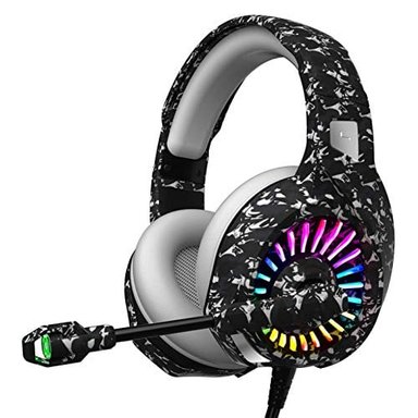ZIUMIER Z20 PRO CAMO GAMING HEADSET PARA PS4 PS5 XBOX ONE PC AURICULARES CON CABLE CON MICRÓFONO DE AISLAMIENTO DE RUIDO - 1