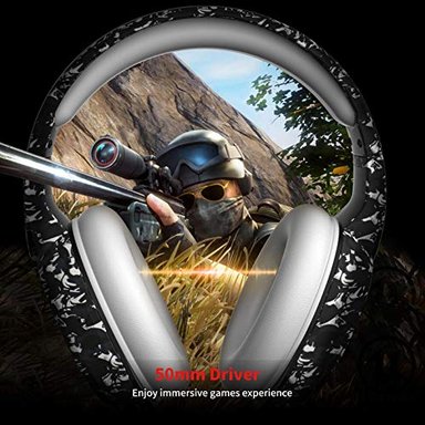 ZIUMIER Z20 PRO CAMO GAMING HEADSET PARA PS4 PS5 XBOX ONE PC AURICULARES CON CABLE CON MICRÓFONO DE AISLAMIENTO DE RUIDO - 2