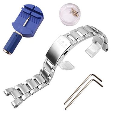 RELOJ CASIO G-SHOCK UNISEX MCXGL SUITABLE STAINLESS STEEL BAND REPLACEMENT GST-210 GST-W110 GST-W100 GST-S110 GST-S100