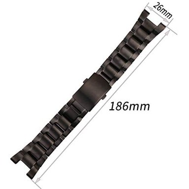 RELOJ CASIO G-SHOCK UNISEX MCXGL SUITABLE STAINLESS STEEL BAND REPLACEMENT GST-210 GST-W110 GST-W100 GST-S110 GST-S100 - 6