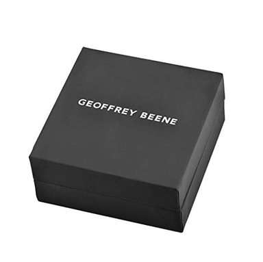 GEOFFREY BEENE - PULSERA DE PIEL Y ACERO INOXIDABLE CON CIERRE DE GANCHO PARA HOMBRE - 4