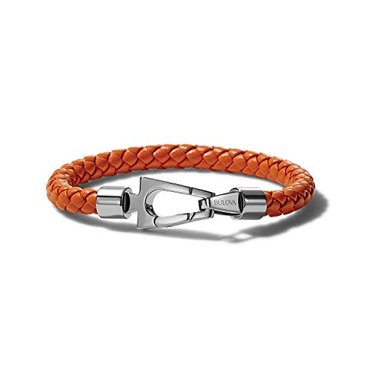 BULOVA - PULSERA DE PIEL PARA HOMBRE