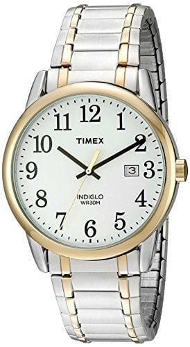 RELOJ TIMEX UNISEX EASY READER FECHA EXPANSIÓN BANDA 1.496IN