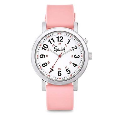RELOJ SPEIDEL MUJER ILUMINACIÓN PERSONAL MÉDICO CORREA 24 HORAS UNA SEGUNDA SILICONA