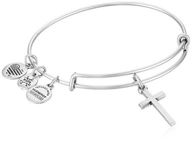ALEX AND ANI - BRAZALETE PARA MUJER DISEÑO DE CRUZ II EWB AMPLIABLE