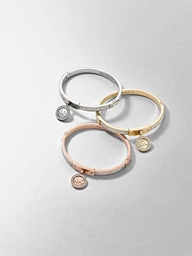 MICHAEL KORS FULTON BRAZALETE DE BISAGRA. ACERO INOXIDABLE MK DE PLATA MKJ5977040 - 3