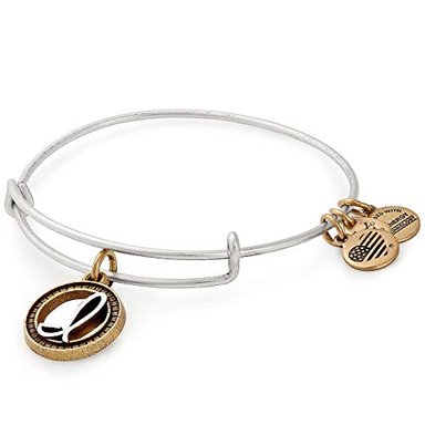 ALEX AND ANI - PULSERA CON DIJE INICIAL I PARA MUJER