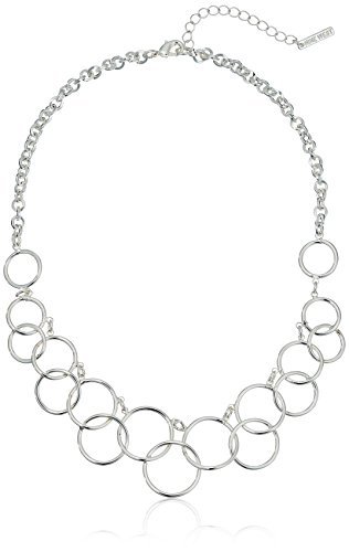 NINE WEST 'CLASSICS SILVER-TONE MULTI-CIRCLE BABERO COLLAR