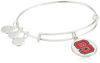 ALEX AND ANI - BRAZALETE PARA MUJER CON EL LOGOTIPO DE LA UNIVERSIDAD DEL ESTADO DE CAROLINA DEL NORTE