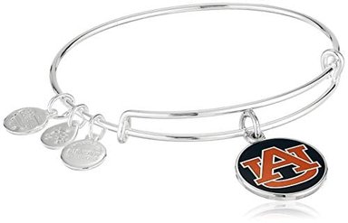 ALEX AND ANI - BRAZALETE PARA MUJER DISEÑO DEL LOGOTIPO DE LA UNIVERSIDAD DE AUBURN LATÍN AS18COL08SS