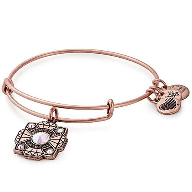 ALEX AND ANI PULSERA DE ABALORIOS PARA NOVIA ACABADO EN ORO ROSA