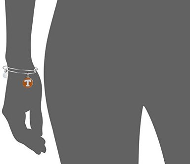 ALEX AND ANI - PULSERA PARA MUJER CON LOGOTIPO DE LA UNIVERSIDAD DE TENNESSEE II EWB PLATA BRILLANTE AMPLIABLE - 2