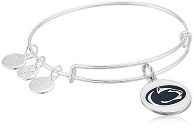 ALEX AND ANI PENSILVANIA - BRAZALETE CON LOGO DE LA UNIVERSIDAD DEL ESTADO ALEACIÓN PLATEADO BRILLANTE AS18COL06SS